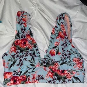 Target Swim Top Floral
